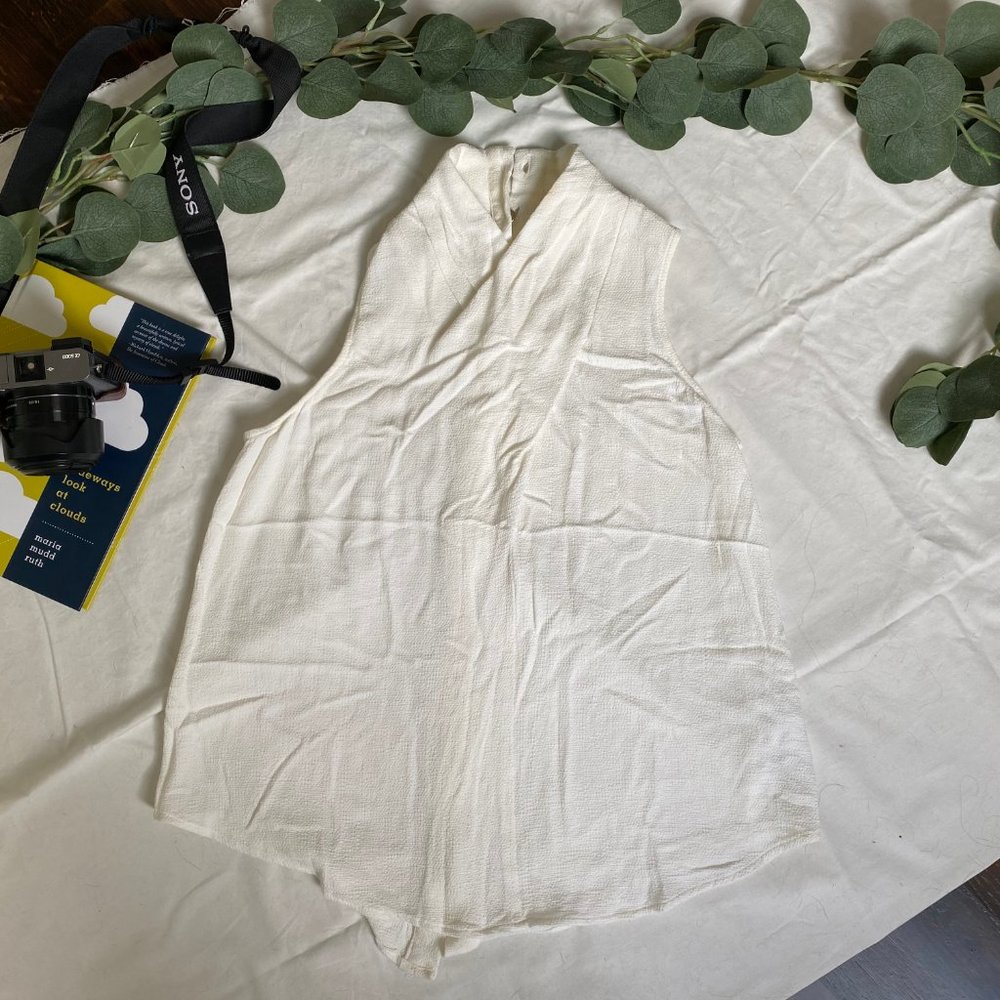 Maeve Cream Blouse EUC